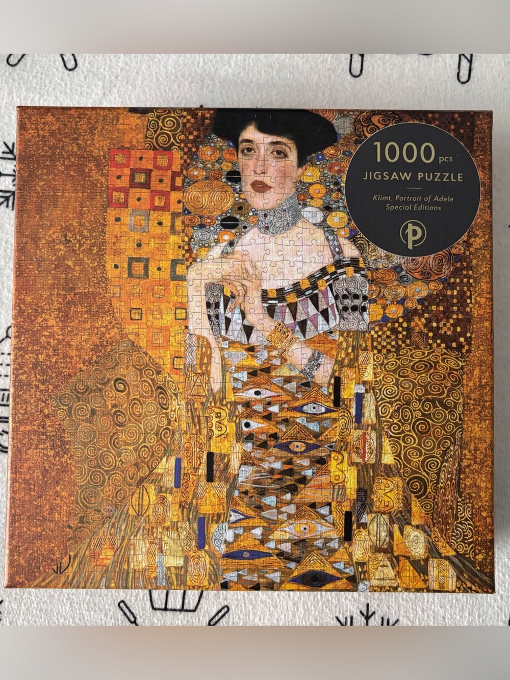 Gold Tone 1000 Piece Puzzle